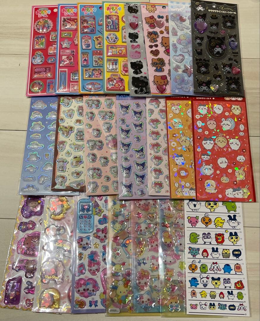 新品　ボンボンドロップシール　サンリオ　たまごっち　国内正規品　102枚セット