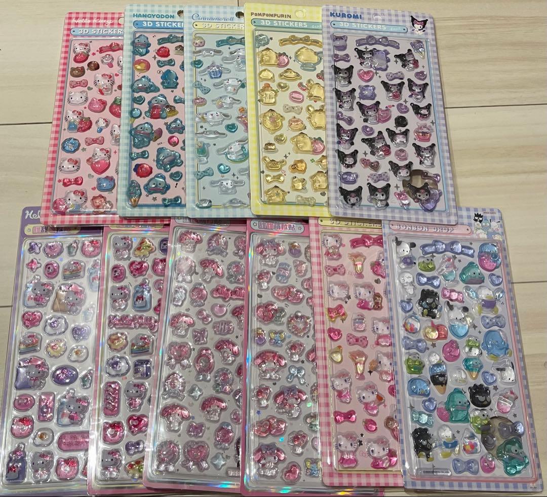 新品　ボンボンドロップシール　サンリオ　たまごっち　国内正規品　102枚セット