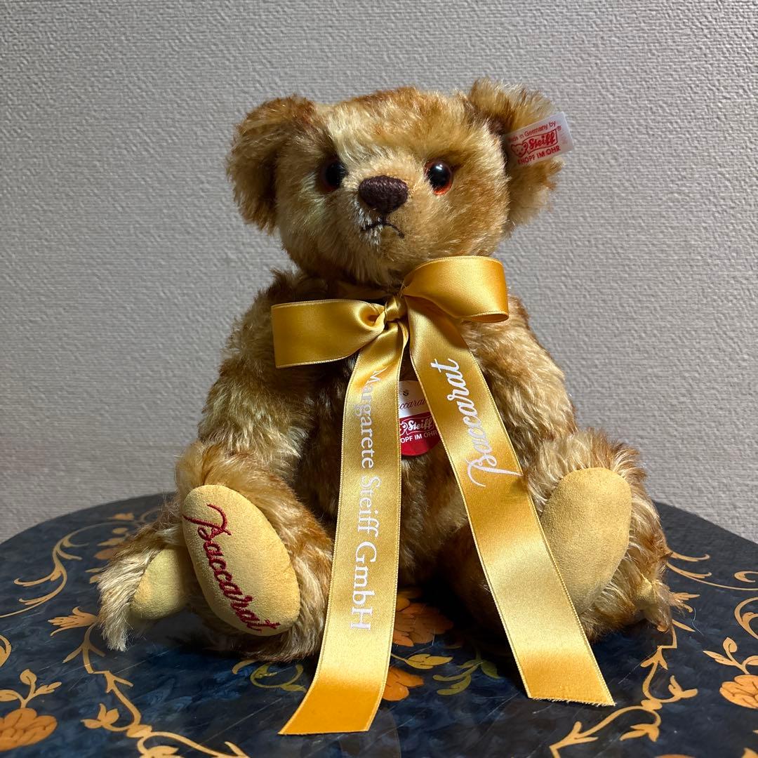 Steiffシュタイフ×Baccaratバカラ　コラボレーション　テディベア