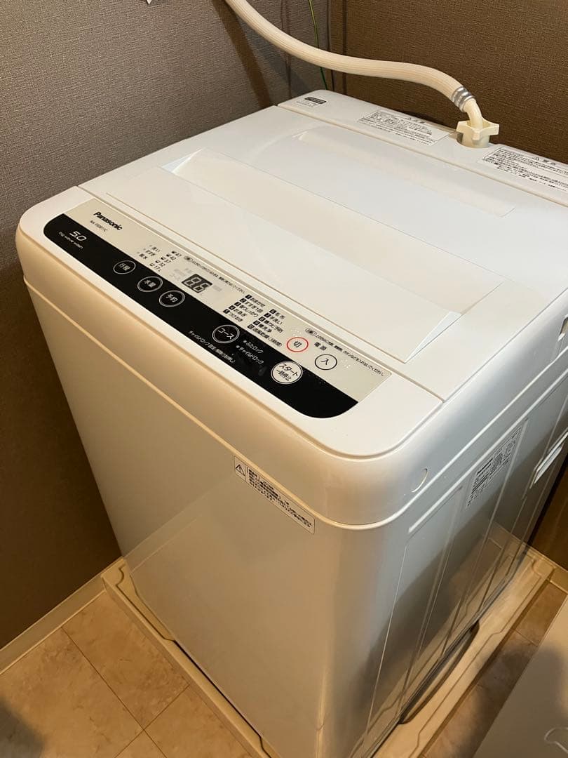 Panasonic 縦型洗濯機 NA-F50B11C Panasonic（パナソニック） 中古 洗濯機 一人暮らし 5.0kg ステンレス