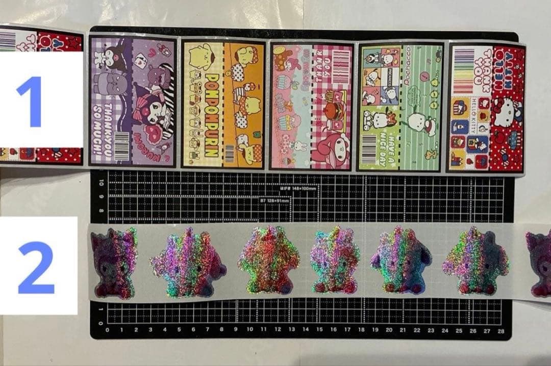 新作追加　ロールシール　切り売り　ALL100円　No.1 リオ　13注文可❣️