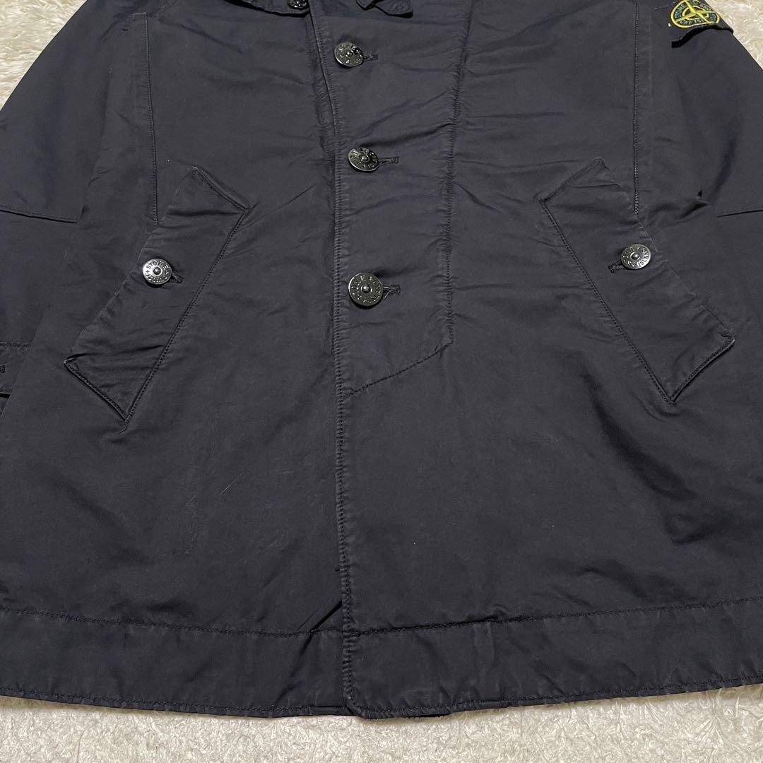 STONE ISLAND David-TC トレンチコート BLACK Sサイズ - メルカリ