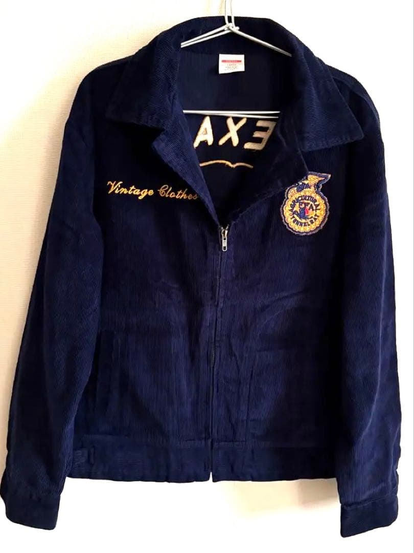 FFA JACKET レプリカ 復刻ジャケット ネイビー サイズL #68