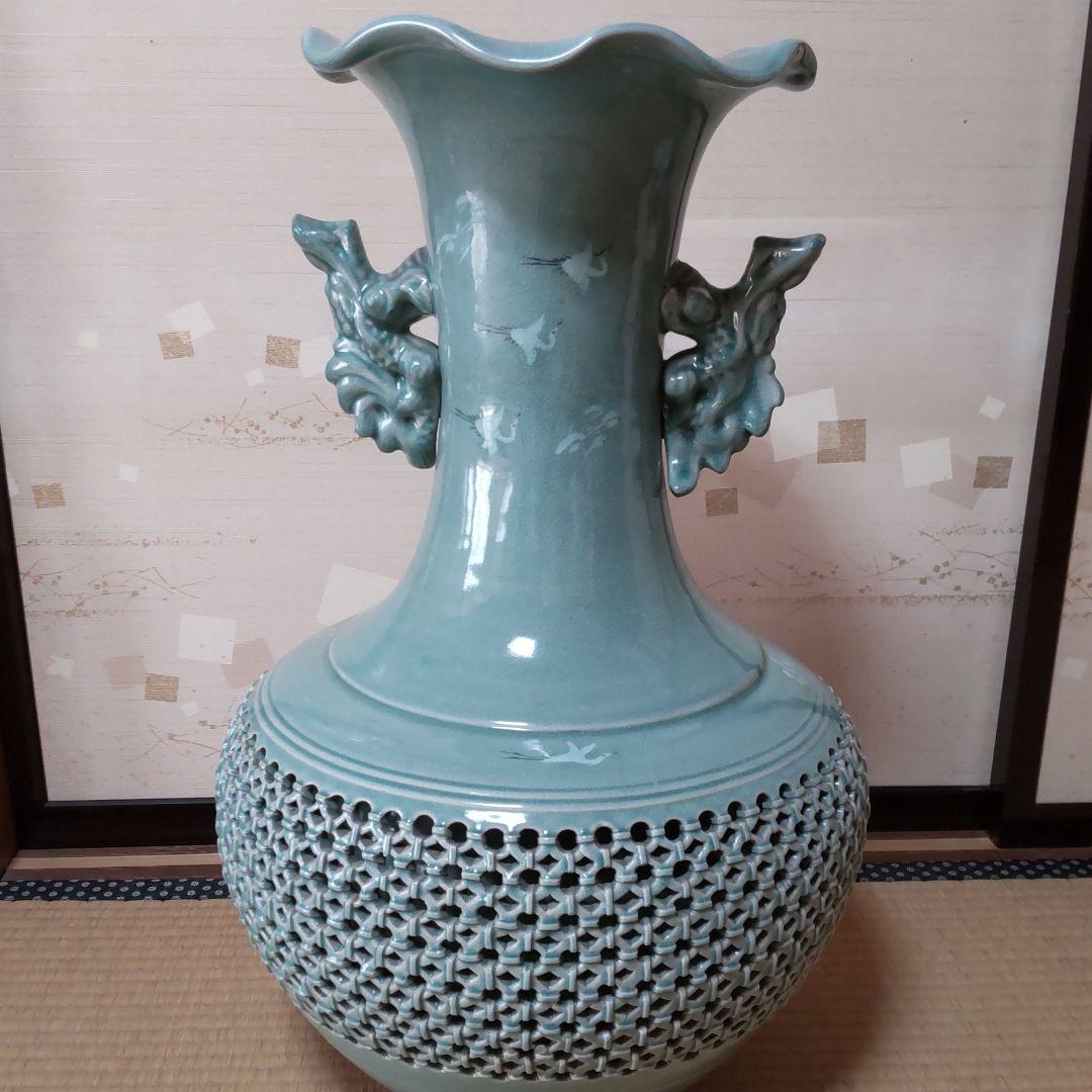 中国壺 青磁 - メルカリ