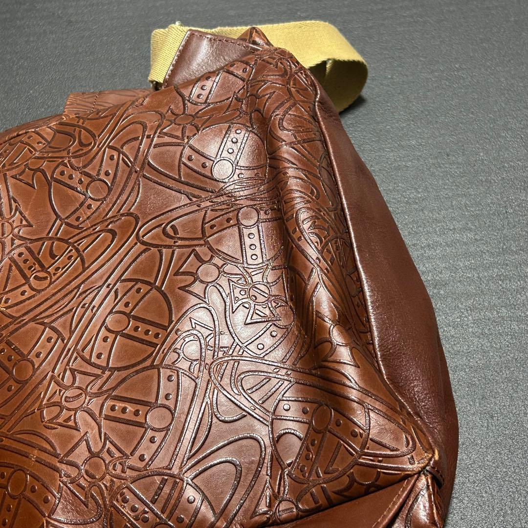 Vivienne Westwood アーサー リュック ブラウン オーブ レザー - メルカリ