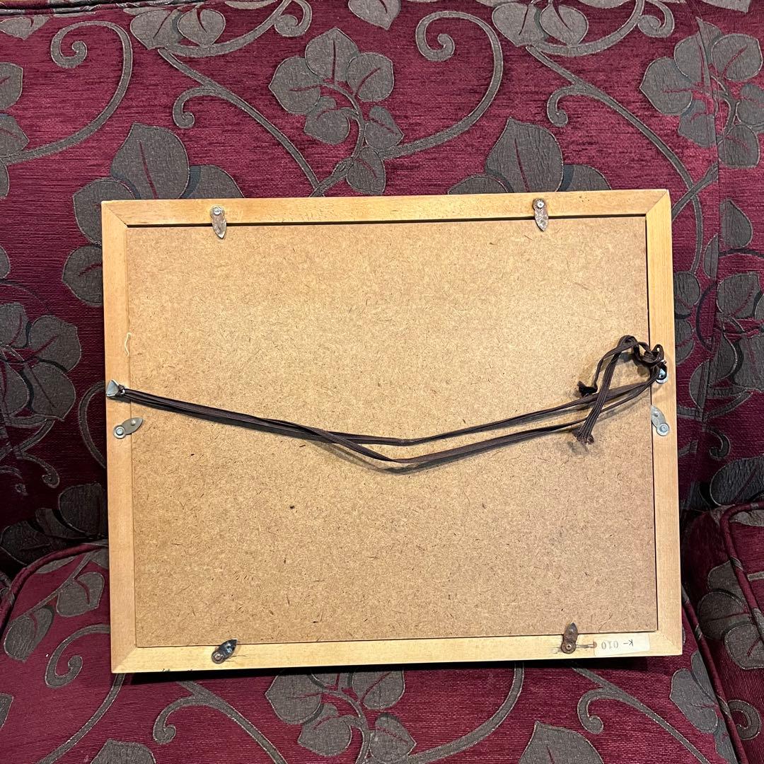 真作　西垣輝夫　にしがきてるお 室津風景　Japanesetraditional