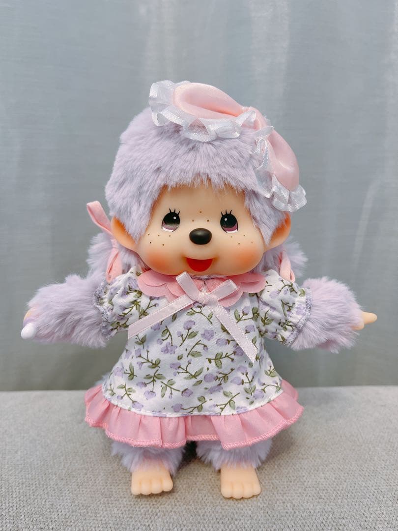 モンチッチ シークレットガーデン 関節 ぬいぐるみ S (レア) 香港限定