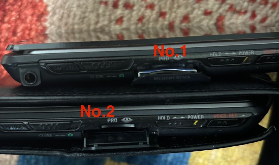 クリエ SONY CLIE Palm PEG-TH55 本体2台 ジャンク品相当 - メルカリ