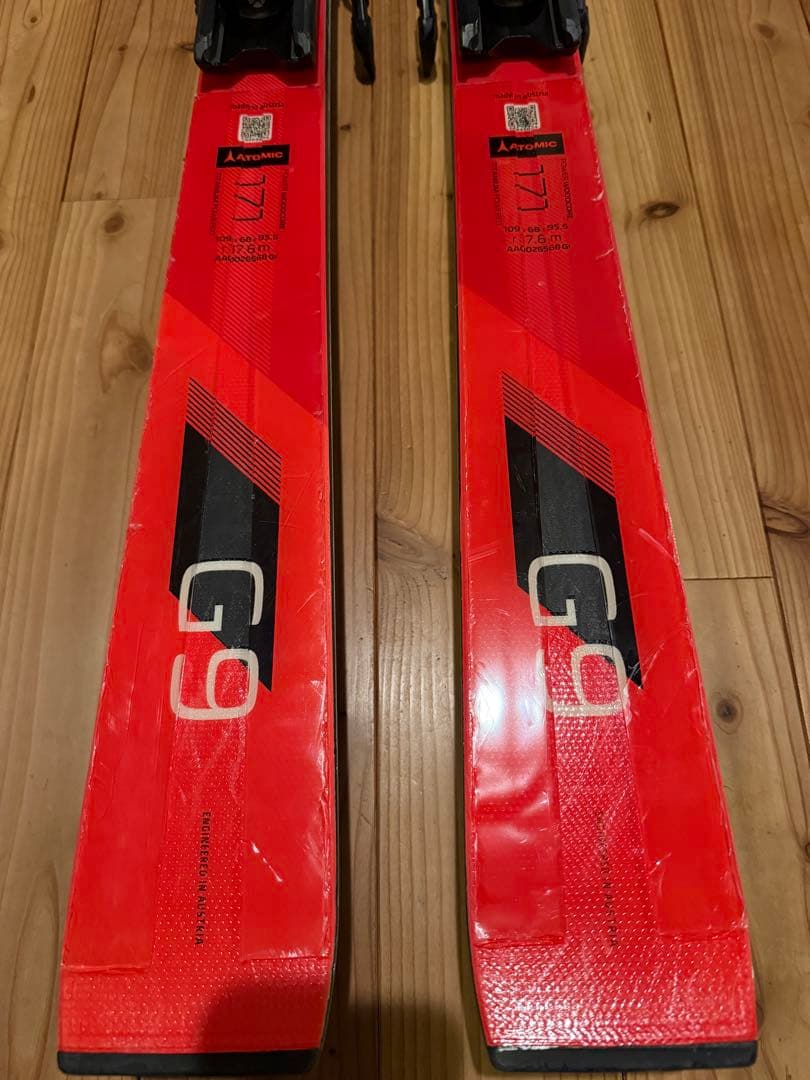 アトミック レッドスターG9 171㎝ ジャンク品 - メルカリ
