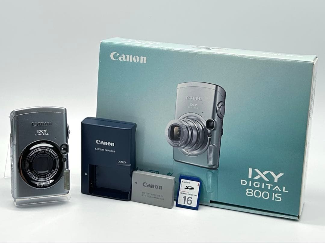 Canon コンパクトデジタルカメラ　IXY DIGITAL 800IS キヤノン IXY DIGITAL 800IS | コンパクトデジタルカメラ