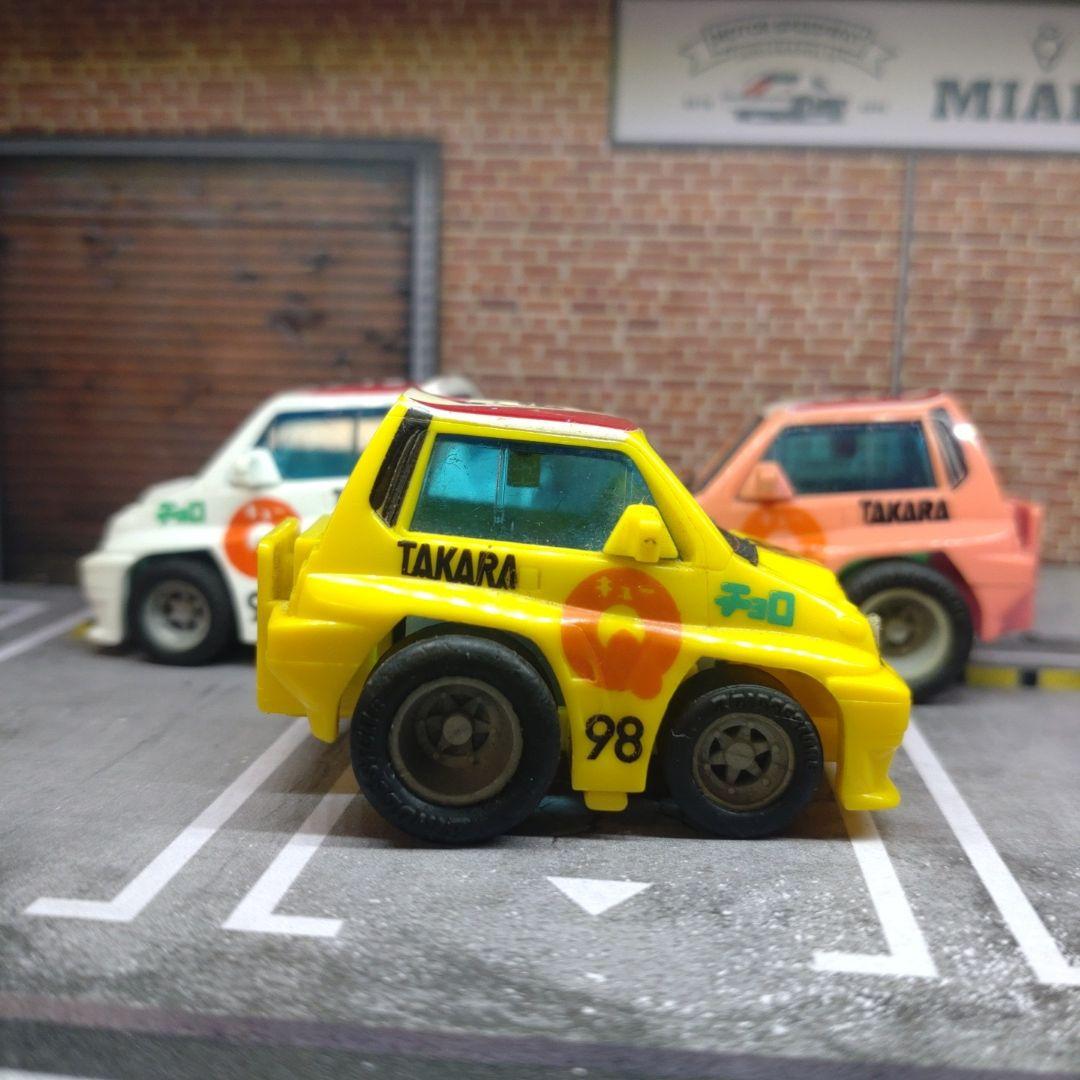 当時物　レア　チョロＱ　シティ　CRTタイプ2　関係者配布用タンポ印刷仕様