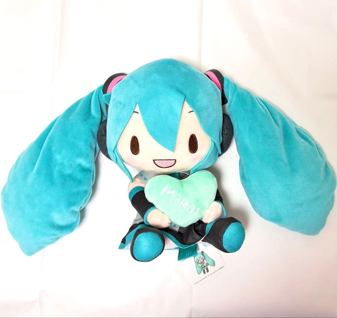 初音ミク B賞 ふわぷち ぬいぐるみ セガラッキーくじ ピアプロ