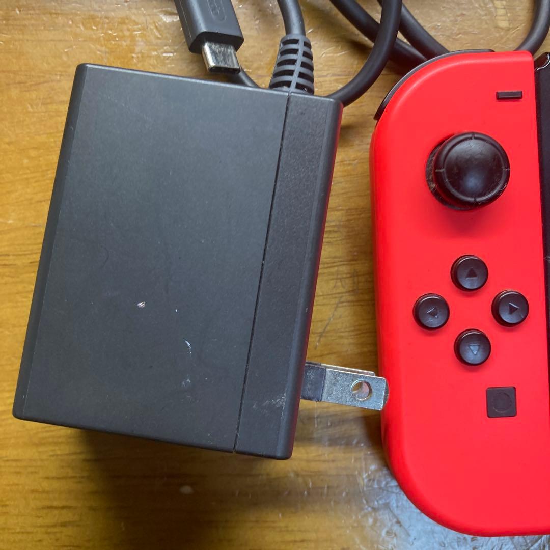 Nintendo Switch 赤・青 本体 画面フィルムひびあり - メルカリ