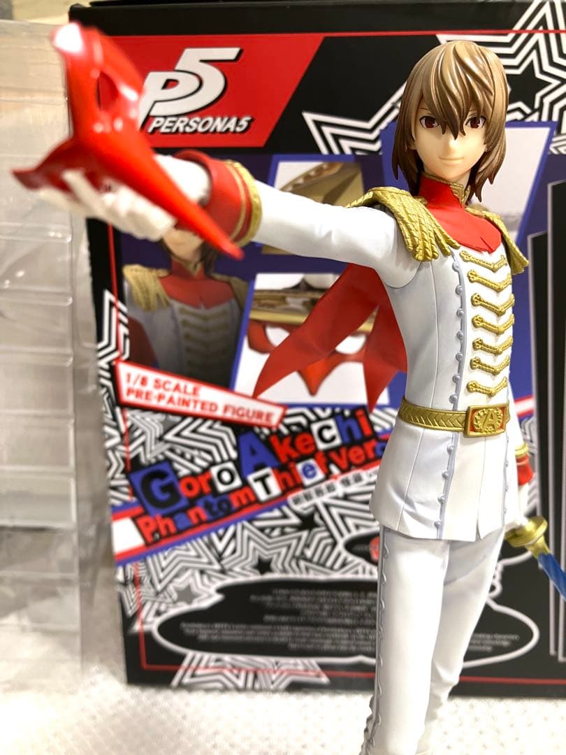 ペルソナ5 明智吾郎 フィギュア ARTFX J 怪盗ver.差し替えパーツ付き