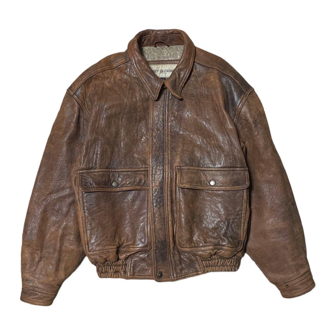 90s Vintage ART GLENHILL G1 A2フライトジャケット - メルカリ