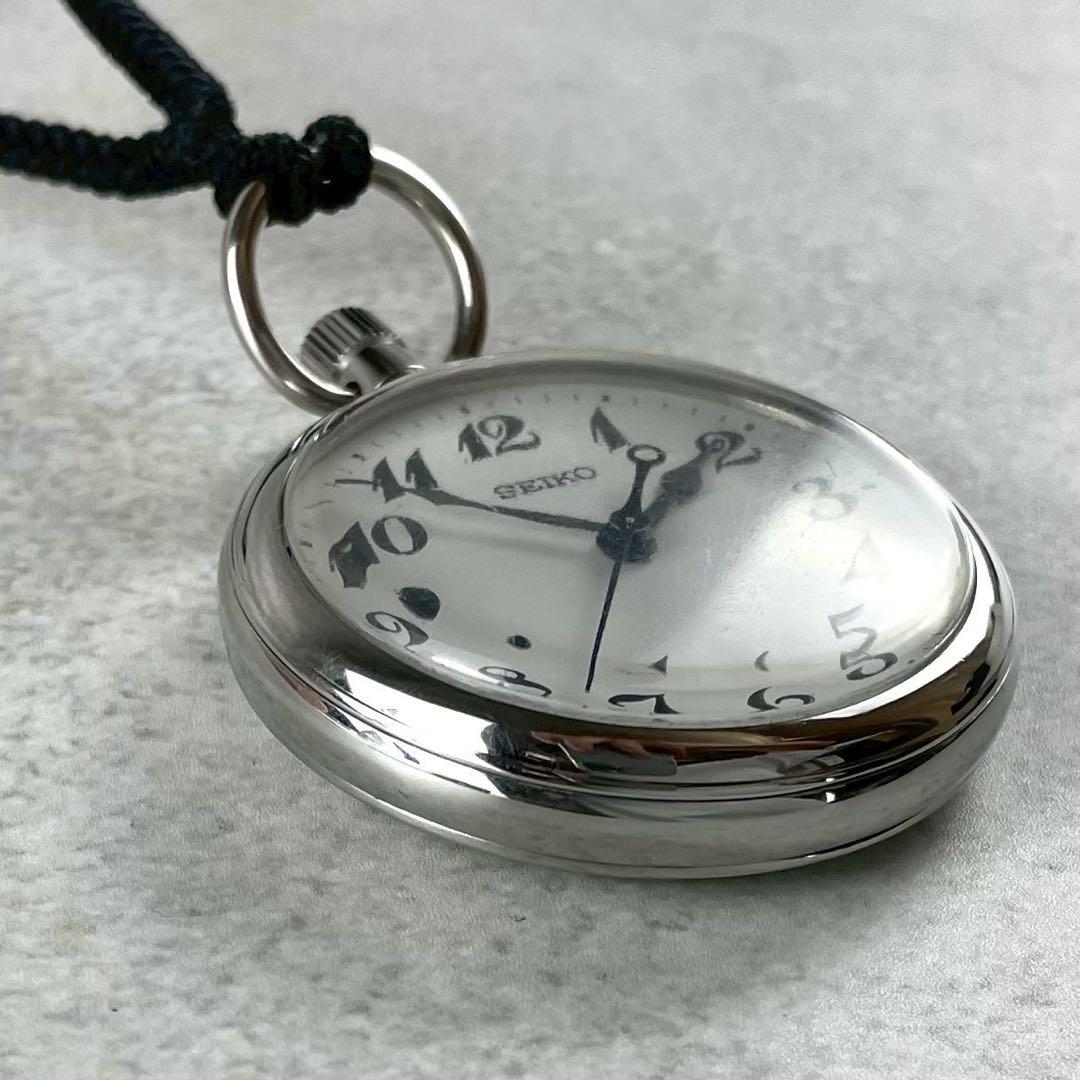稼働/美品】セイコー クォーツ鉄道 懐中時計 7C21-0AA0 - メルカリ