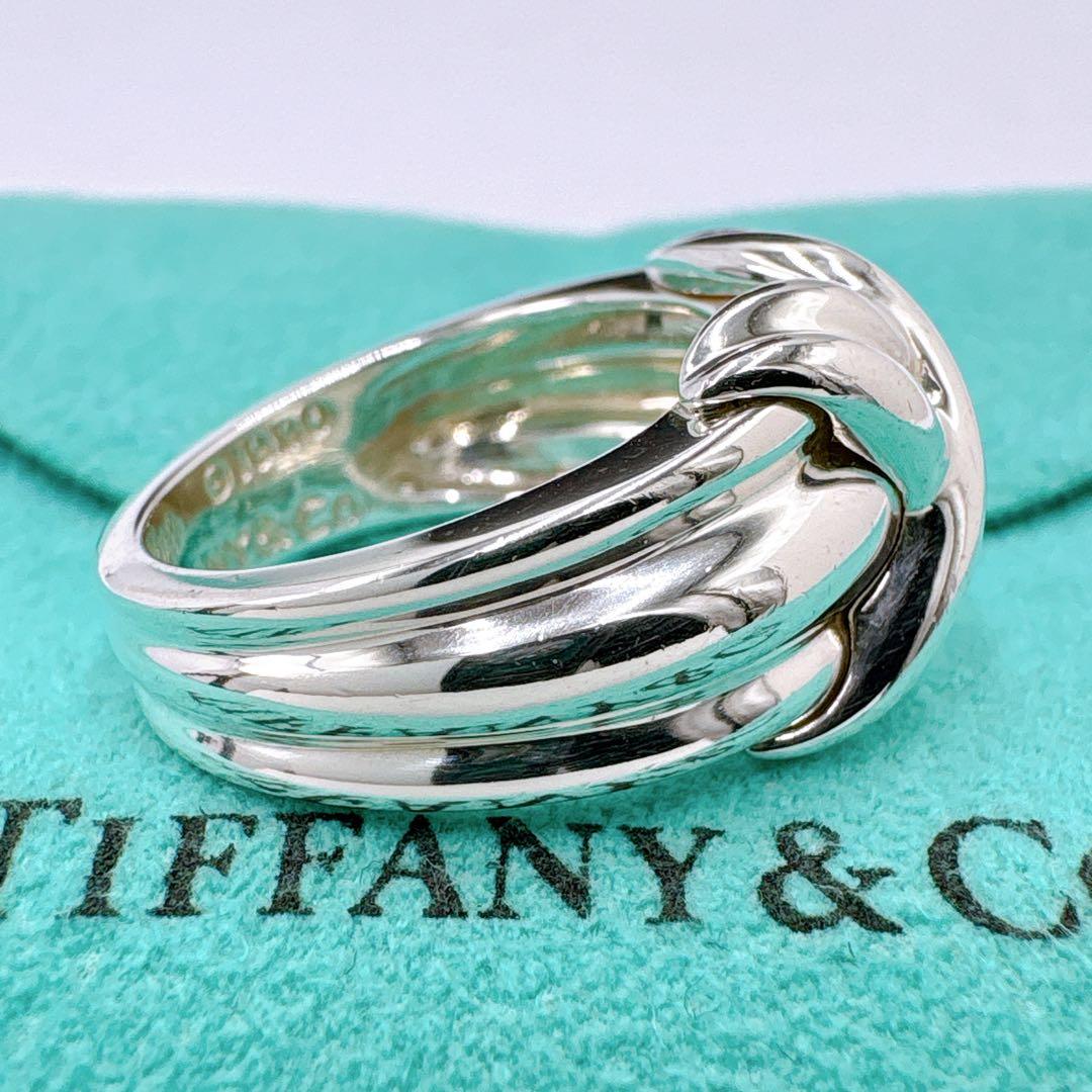 極美品レア オールドティファニー シグネチャー ワイド 11.5号