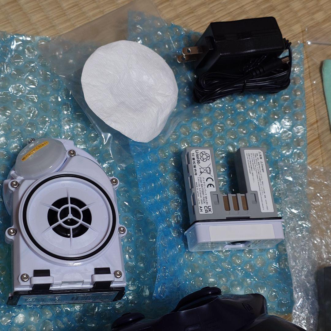 CF面体 電動ファン付き防塵マスク sy185-H - メルカリ