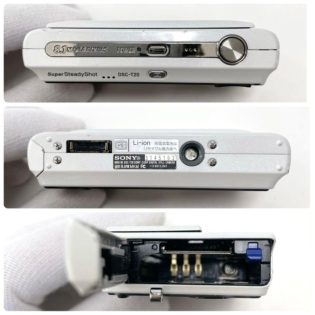 動作品】SONY Cyber-shot DSC-T20 デジカメ コンデジ - メルカリ