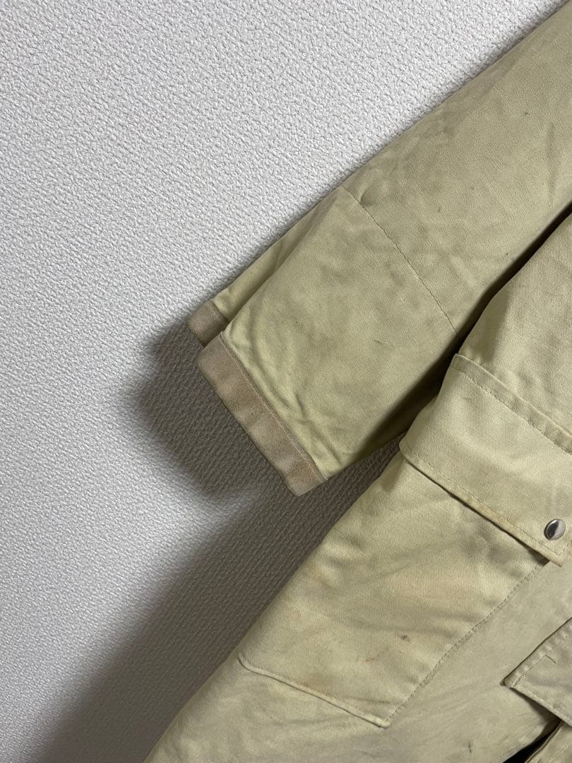 70s USA製 E.A.FAY ダック地 ファイヤーマンジャケット コットン
