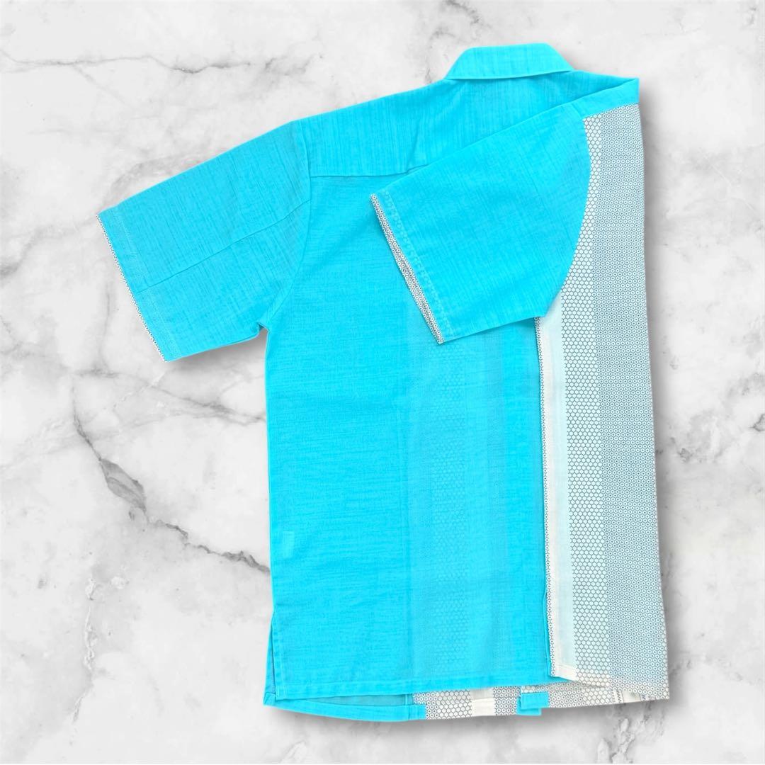 かりゆし 青 水色 Keystone オーダーメイド 筑紫哲也