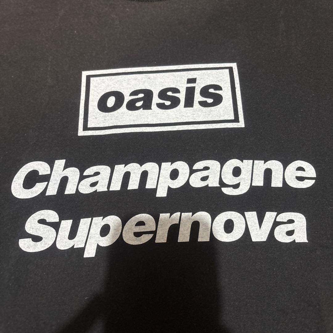 OASIS オアシスTシャツ オフィシャルChampagne