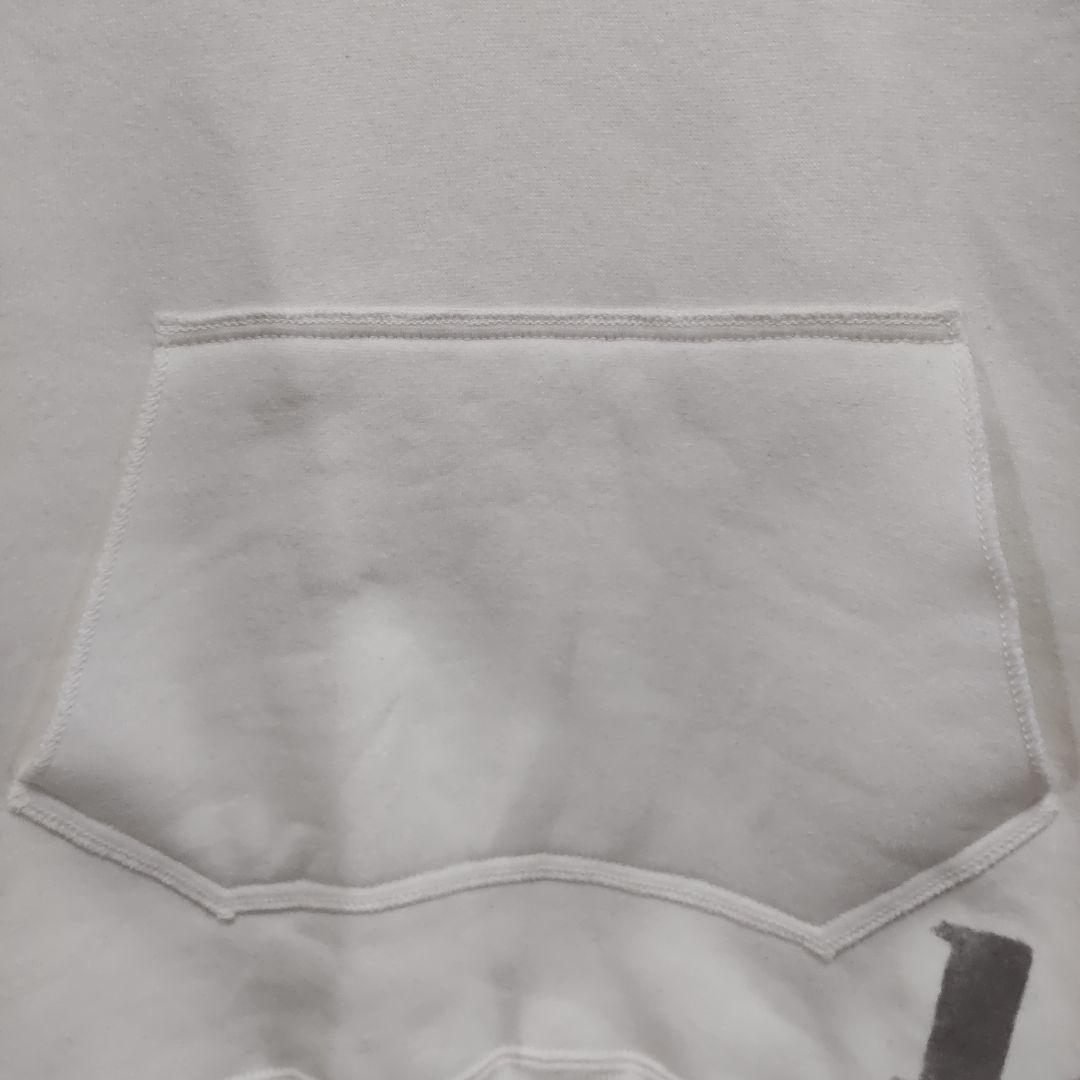 HELLER'S CAFE 後付け 両V パーカー 40 ホワイト 裏起毛 - メルカリ