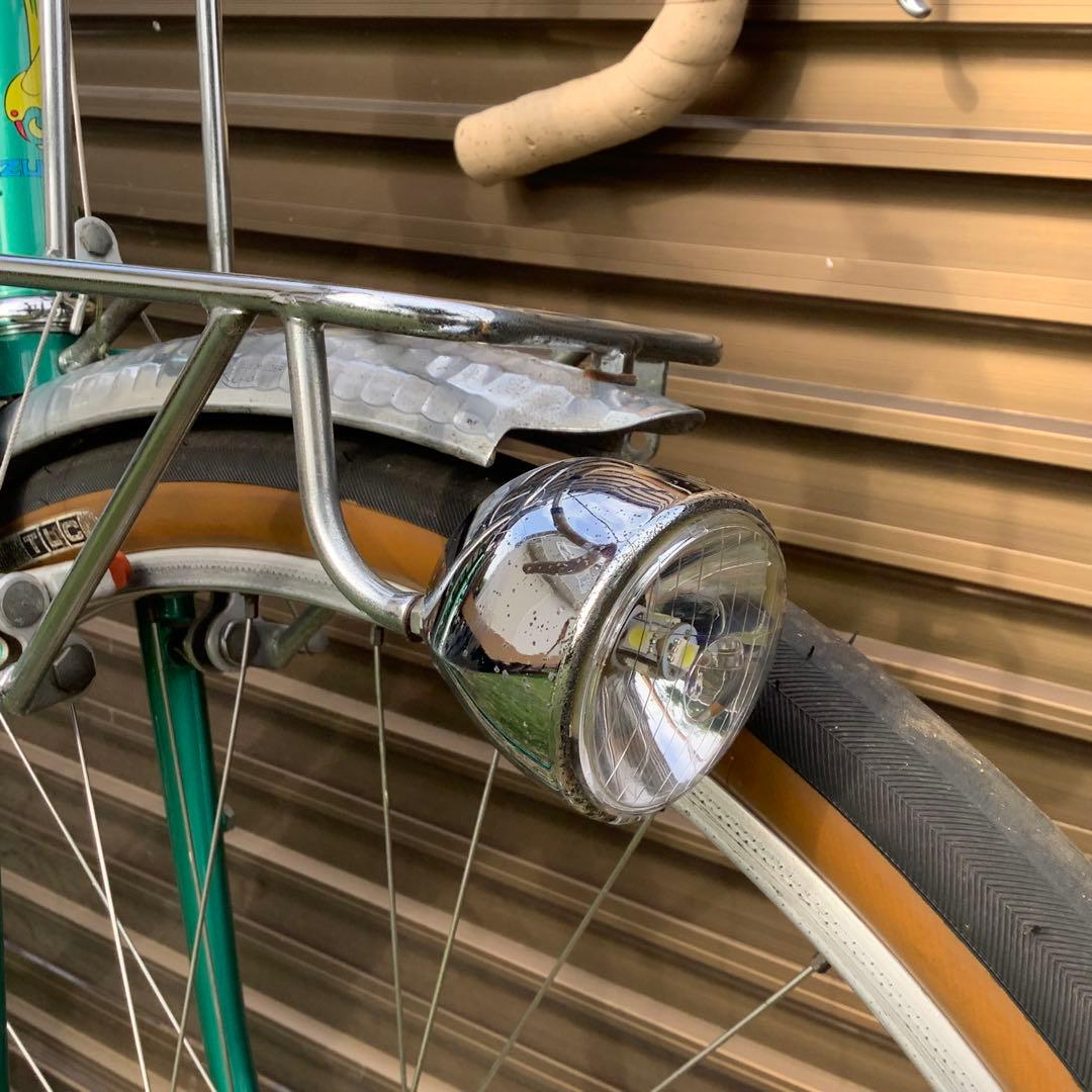 手渡し限定】ZUNOW ランドナー 650×42B ヴィンテージ 補修パーツ付