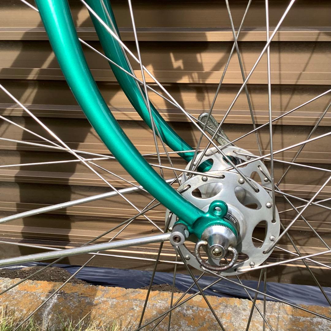 手渡し限定】ZUNOW ランドナー 650×42B ヴィンテージ 補修パーツ付