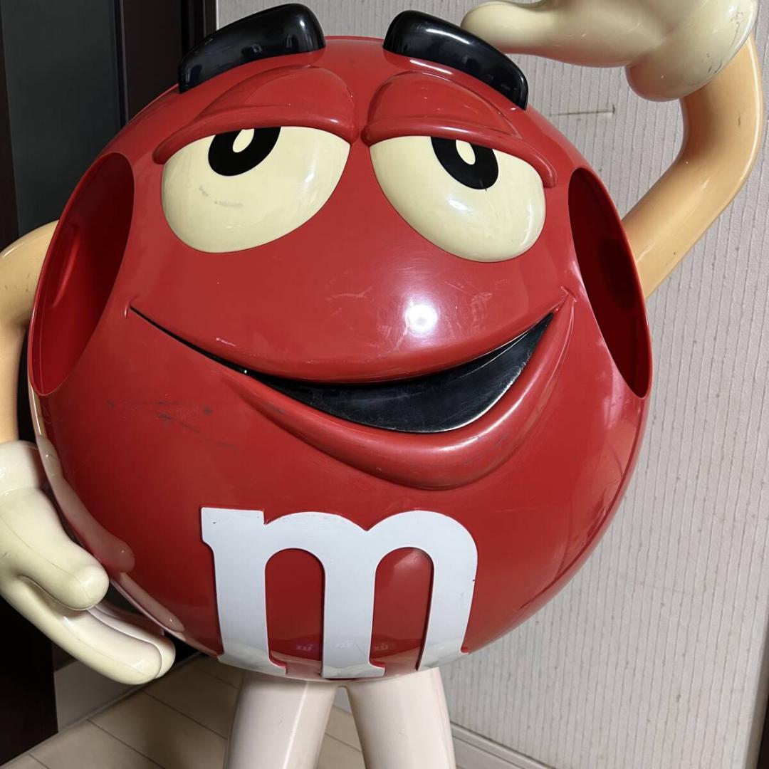 超大型☆M&M's エムアンドエムズ ストアーディスプレイ 店舗什器 赤