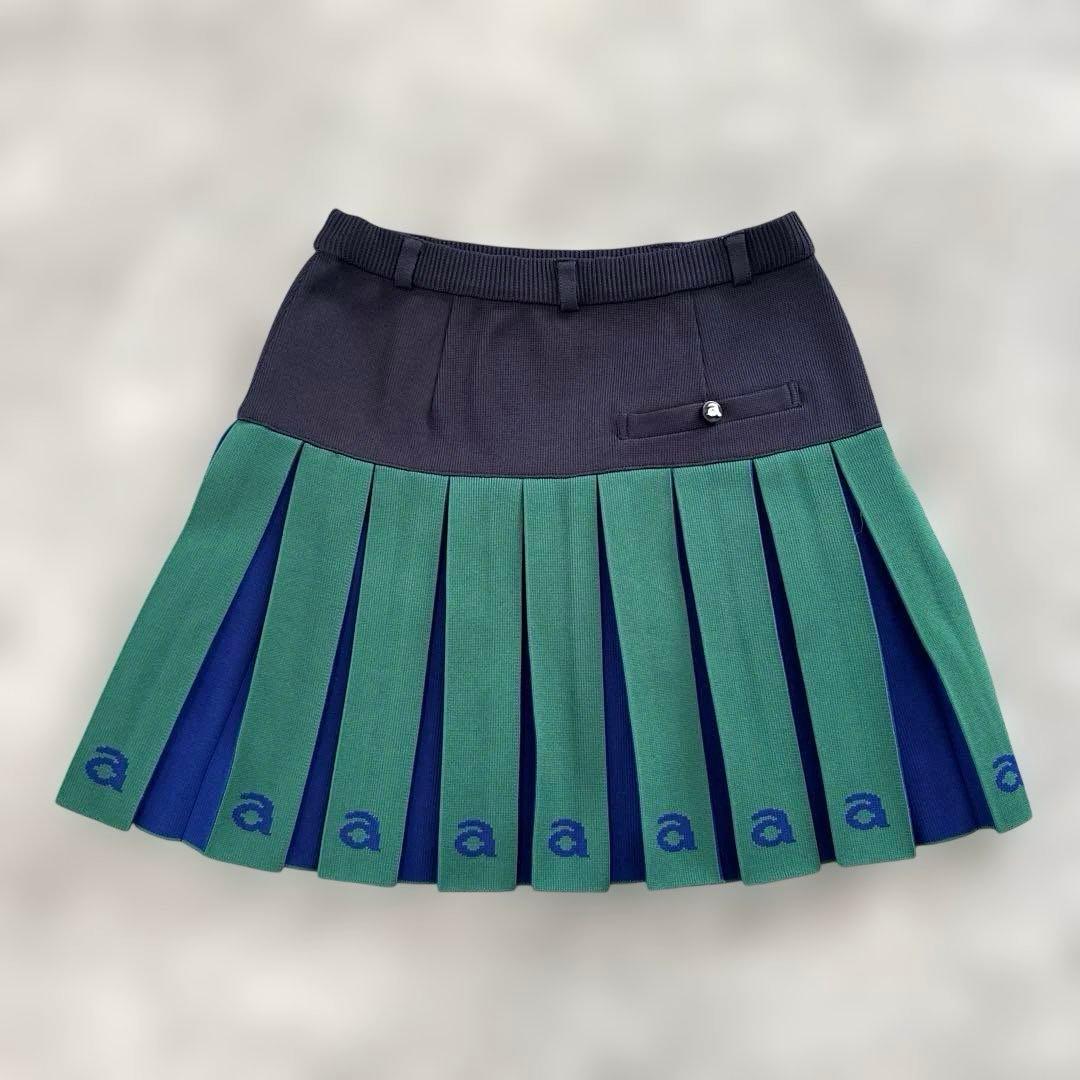 【美品】アルチビオ　ゴルフウエア　ミニスカートプリーツスカート　ネイビーグリーン 楽天市場】【バーゲン!30%OFF!!】 【2024年 秋冬モデル】アルチビオ