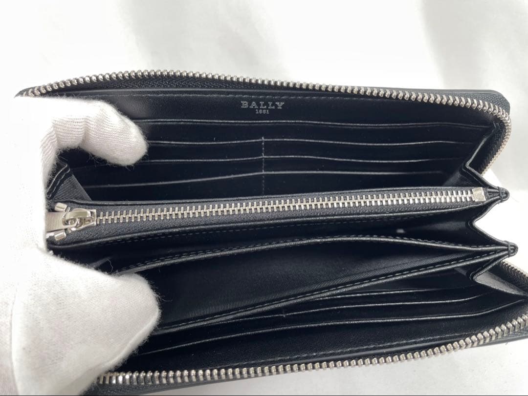 未使用に近い BALLY バリー 長財布 ラウンドファスナー Ribbon - メルカリ