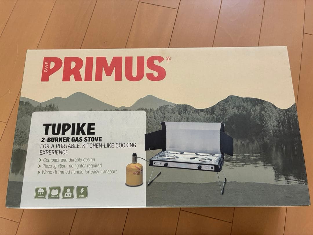 【未使用品】プリムス　PRIMUS トゥピケ　TUPIKE プリムスのトゥピケをレビュー！使い勝手もデザインも最高の