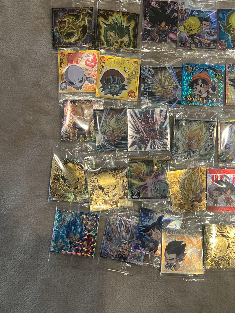 ドラゴンボール ワンピース 鬼滅の刃 シール カード まとめ売り レア多数