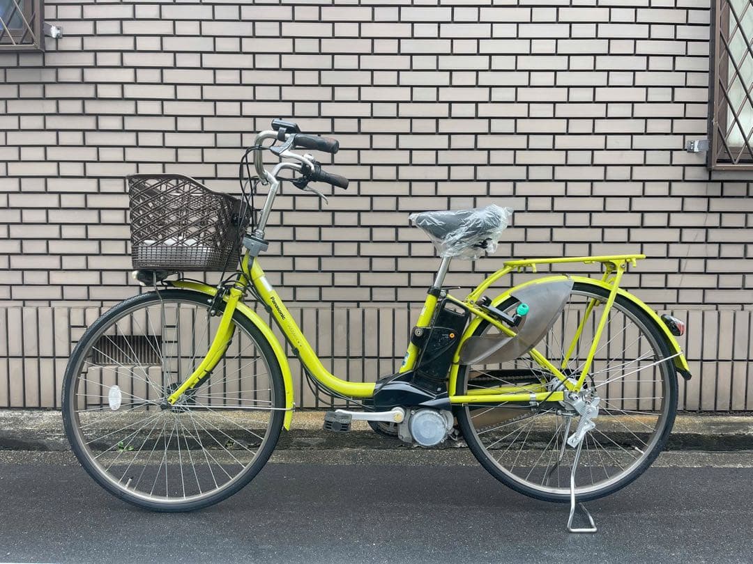 8.9Ah パナソニック 26インチ 電動アシスト自転車 長押し3点灯