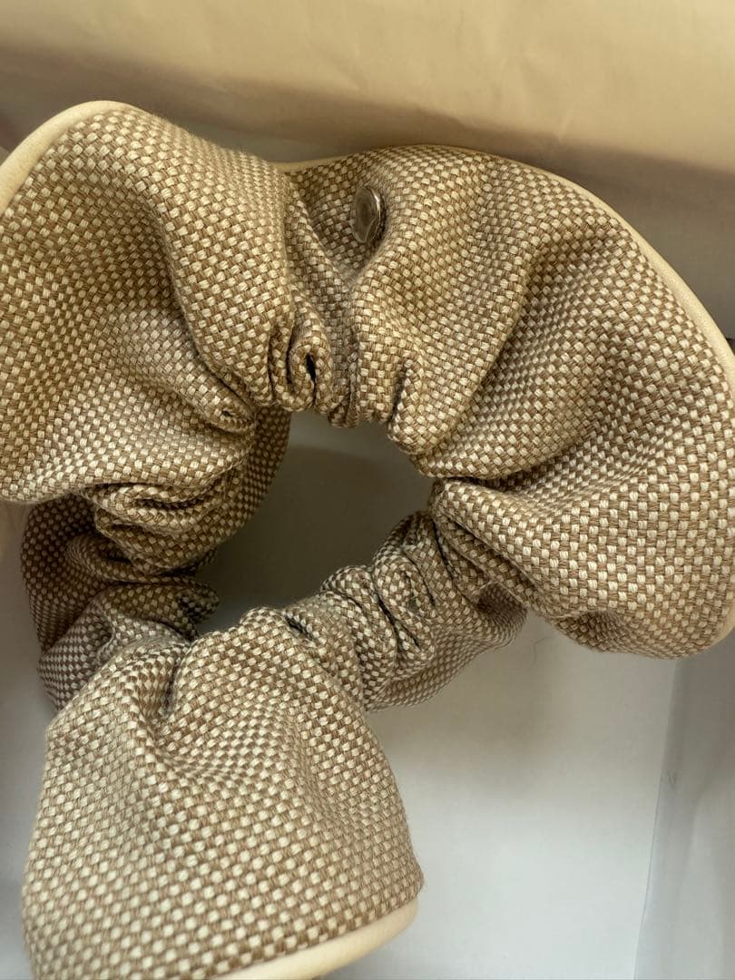 新品未使用　エルメス　シュシュ 《クラウディア》 プラン・エア　本物保証