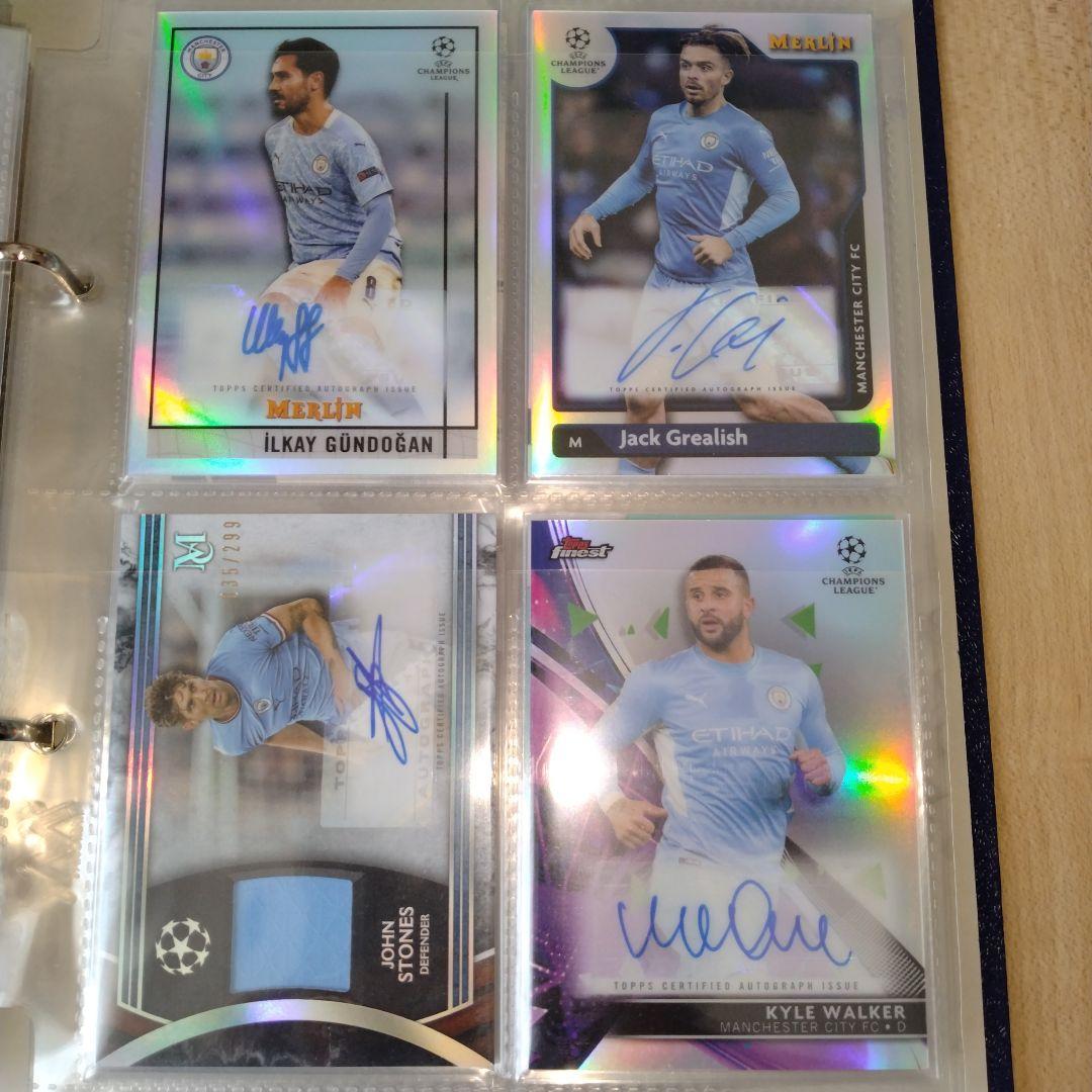 topps マンチェスターシティ サインカード 4枚セット オートグラフ 予約TOP03】【国内未発売】Topps マンチェスターシティ 23-24 チーム