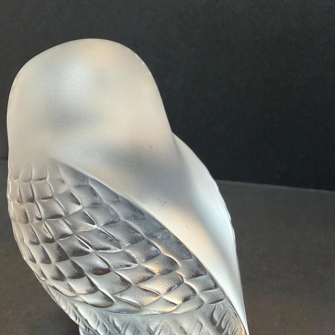 LALIQUE フクロウ クリスタルガラス 1181500 - メルカリ