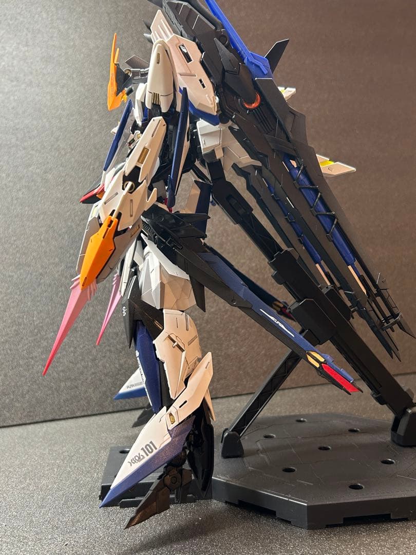 MG エクリプスガンダム&ライジンストライカー フリーダムカラー 完成品