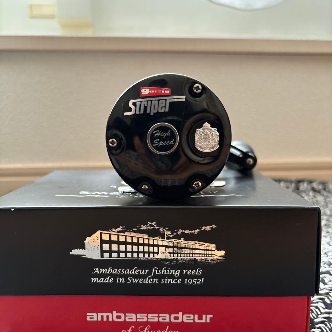 Ambassadeur 5501 striper バリアルハンドル95 - メルカリ