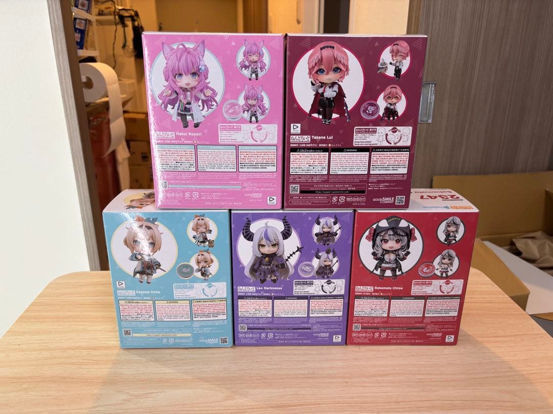 ねんどろいど ホロライブ　秘密結社holoX 5個セット