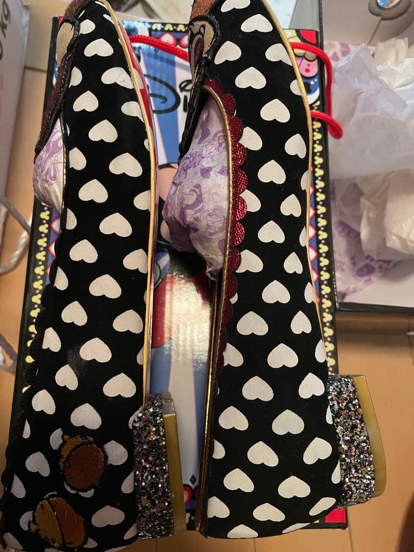 【新品未使用】イレギュラーチョイス⭐︎チップとデール⭐︎パンプス⭐︎24.5cm