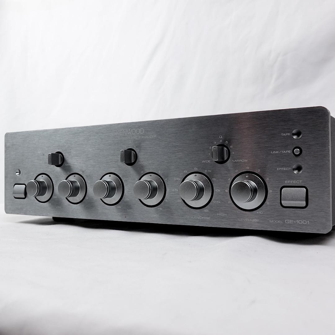 KENWOOD GE-1001 パラメトリックイコライザー ケンウッド 動作OK