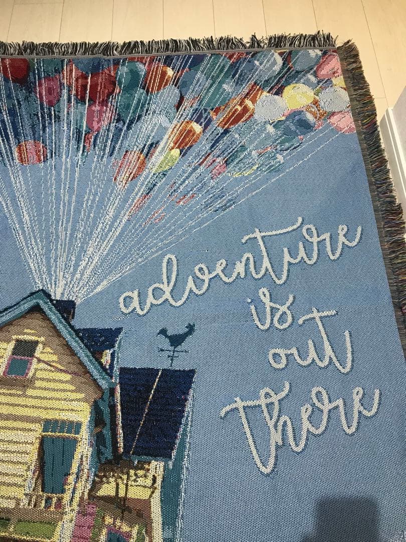 激レア！USA限定品 カールじいさんの空飛ぶ家 ラグマット ディズニー