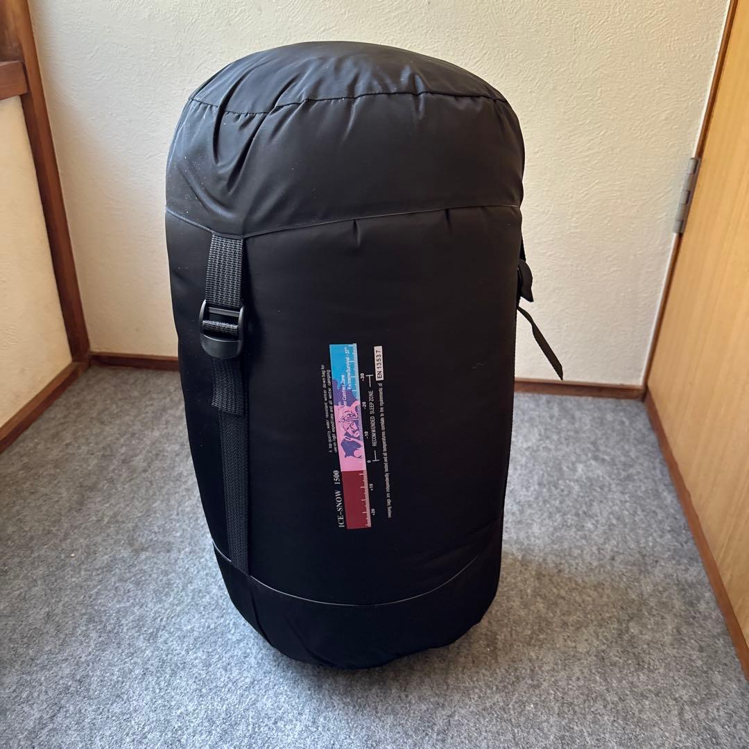 新品未使用) ICE-SNOW 1500 シュラフ 1500g 防災 野外 - メルカリ