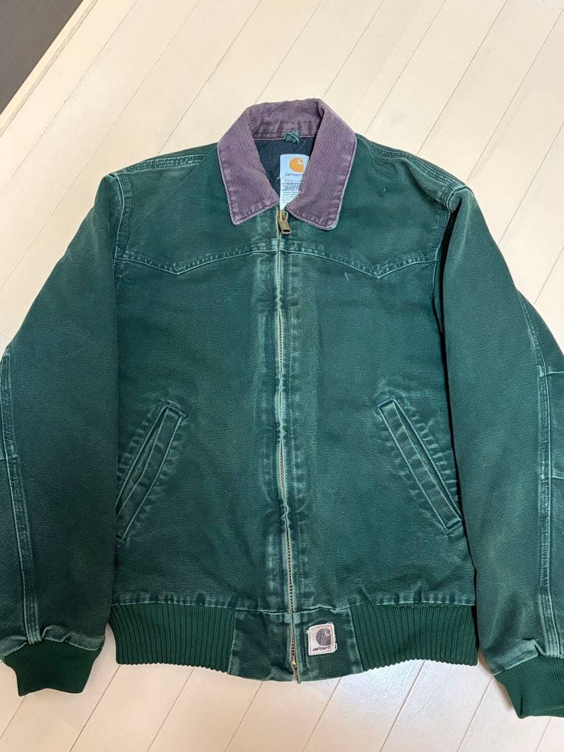 Carhartt カーハート サンタフェジャケット J14SPC ダークグリーン