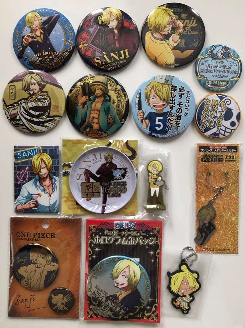 ワンピース　サンジ　缶バッジ ONE PIECE』コレクション缶バッジ“HEROES” 【サンジ