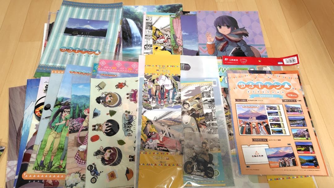 【ゆるキャン△】バッグ　クリヤファイル　ブランケット　Tシャツ　タオル　ポーチ等