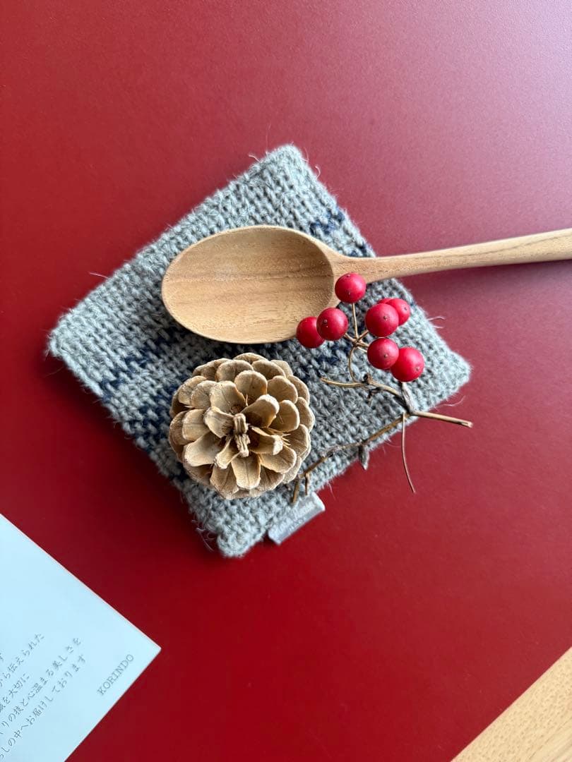 光琳堂 越前塗 プレースマット 黒×朱 両面使用可 5枚セット 未使用