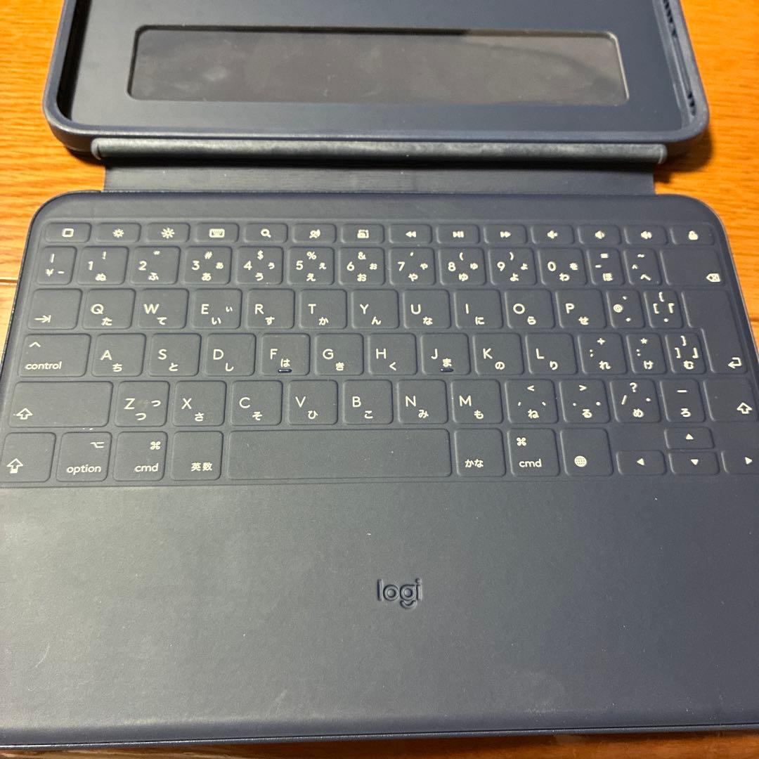 logi iPad用キーボードケース ネイビー - メルカリ